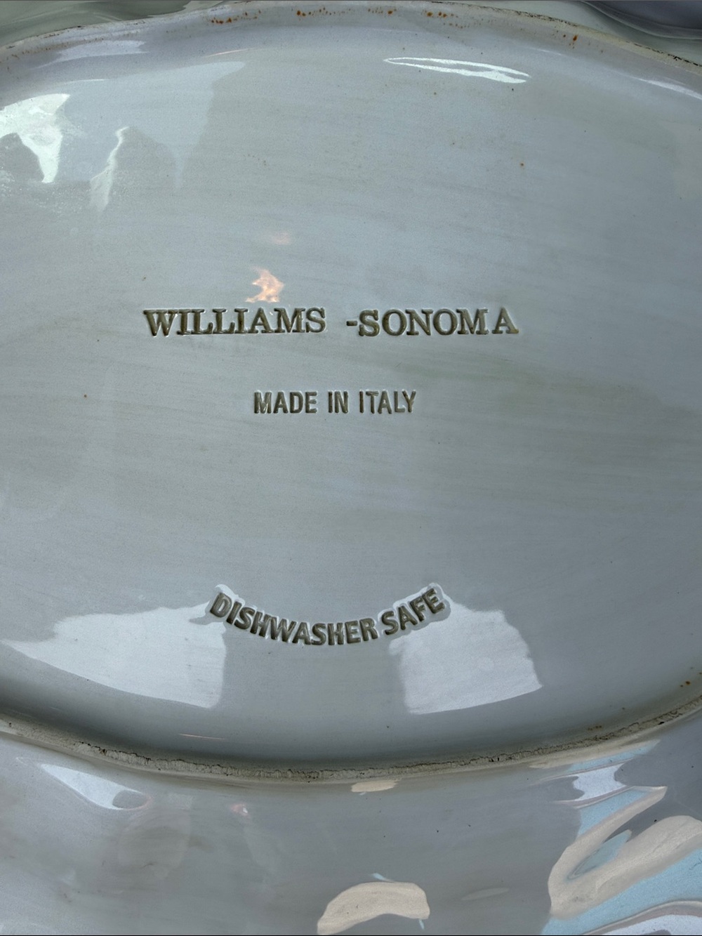 WILLIAMS SONOMA TUSCAN OLIVE SERVING Platter